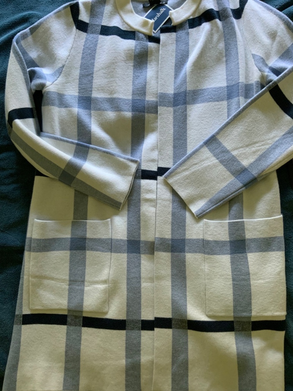 Tahari coatigan long sweater NWT - Picture 7 of 7